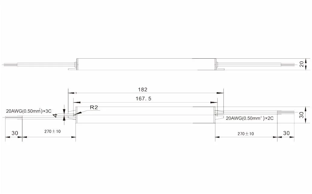 Smv-20-15 20W 15VDC 1.3A AC-DC Constant Voltage Waterproof Power Supply