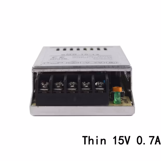 10 W 15 V 0,7 A ultradünnes Aluminiumgehäuse-Schaltnetzteil