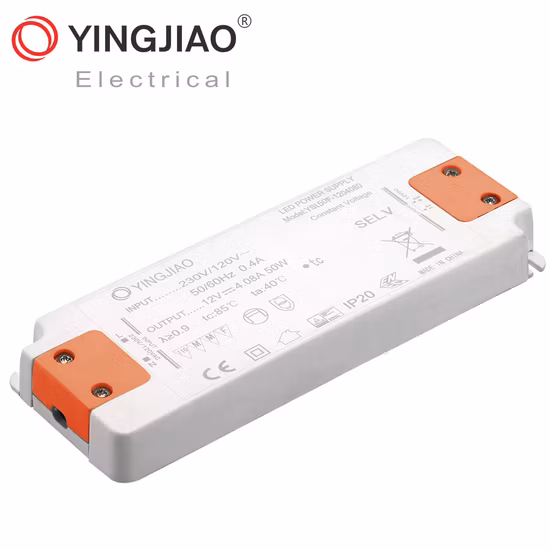 Fabrik OEM/ODM 12W/20W/30W/50W IP44 IP20 Superdünnes LED-Treiber-Netzteil mit TÜV/CE/UL/RoHS/ISO9001